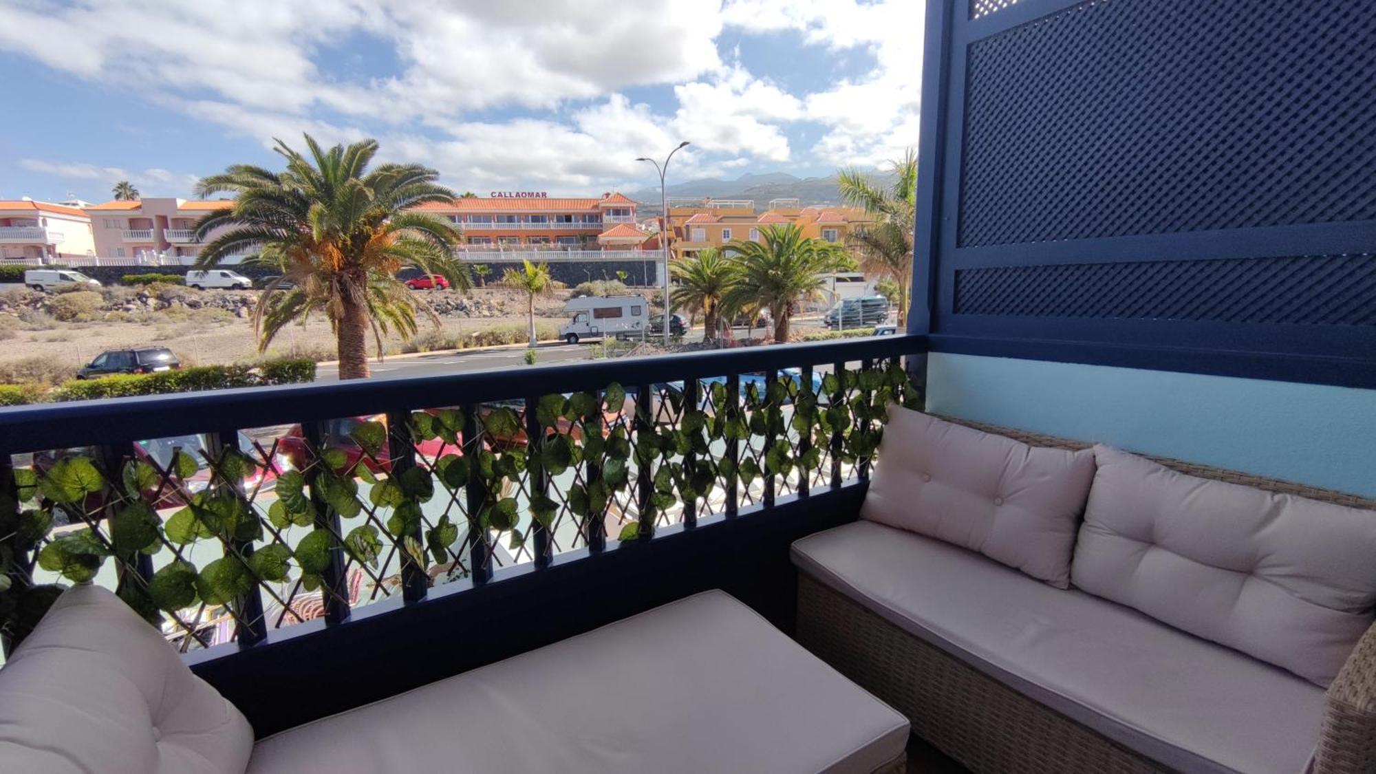 Huebsche Ferienwohnung Mit 2 Schlafzimmern, Pool Und Wlan, Strandnaehe Callao Salvaje Exteriör bild